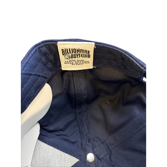 Billionaire Boys Club Navy Snapback Hat PlanITS Dont Grow On Trees Bear WHM - Picture 4 of 10